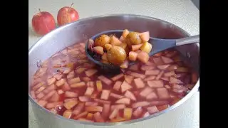 Ponche de Manzana Rico y Facil!!