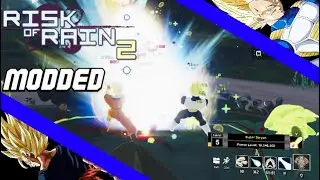 [ROR2] GOKU AND VEGETA! ,Max Power Ep. 2 (Risk of Rain 2 Modded)