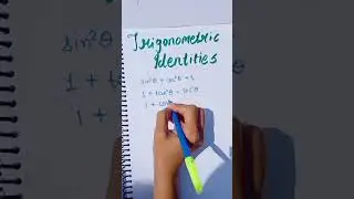 Trigonometric Identities#icseboard#cbse #shortvideo#yt20shorts#yt20shorts#mathematics