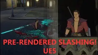 Resident Evil-Style Hack & Slash With Pre-Rendered Backgrounds in UE5