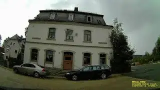 D: Stadt Kirchenlamitz. Landkreis Wunsiedel i. F.. Rundfahrt durch die Ortsmitte. August 2019