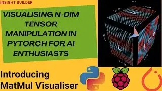 Visualising N-Dim Tensor Manipulation in Pytorch For Ai Enthusiasts: Introducing Matmul Visualiser