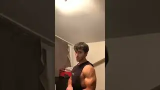Back for more  🔥 The pump under the cover / Part 13 🔥 #teenbodybuilder