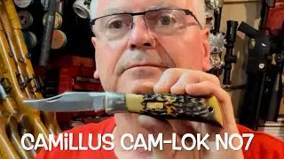 Camillus Cam-lok model 7 slide lock knife flash back to my Boy Scout days!