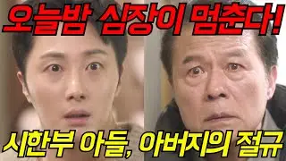 [화려한 날들 몰아보기] 맨발로 쫓겨난 고성희, 아들 이지혁 시한부 판정에 오열하는 아버지 이상철 [화려한날들 43,44]