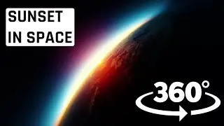 Capturing a Sunset from Space | 360 Video Hyperlapse