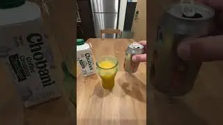 Tasting Zero Sugar Orange Fanta with Chobani Zero Sugar Creamer #zerosugar #soda #drink #lowcalorie