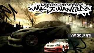 🚖Need For Speed Most Wanted Black Edition: 🚓полицейские патрули, слайды, аварии, погони - [1080p]