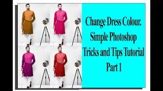 Change Dress Color  Simple Photoshop Tricks and Tips Tutorial Part 1