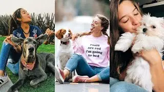Photo Poses For Girls With Dog ||Photography Poses For Girls || @YourTurnIs1