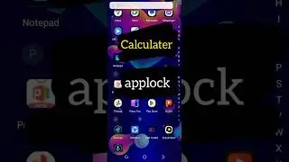 Calculator App Lock 🔐| Hide your private files in calculator| #applock2024new#shortvideo