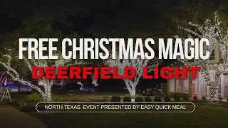 FREE Christmas Magic: Deerfield Lights Will Blow Your Mind!