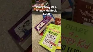 Every Diary Of A Wimpy Kid Book EVER