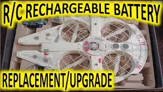 Air Hog Millennium Falcon XL Battery Upgrade/Replacement