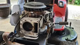 Head Gasket replaced on Craftsman DYT 4000 18.5 Briggs