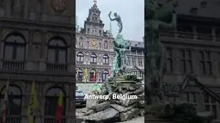 Filming at Antwerp, Belgium ! 💓✨ #travels #belgium #antwerp #walkingtour #trip #youtuber #europe