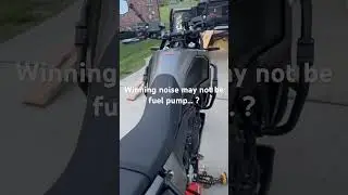 2025Tenere  T700 things that are annoying&hellip; whistling sound with ignition on  & Low fuel warning!!