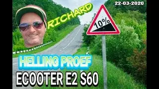 🇳🇱Helling proef ecooter e2 s60