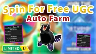 [UGC LIMITED] SPIN FOR FREE UGC | Auto Spin / Obby / Dominiues Script