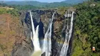 Jog Falls, Gerosoppa Falls located near Sagara taluk, Shimoga district in the state of Karnataka