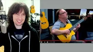 British guitarist reacts to NATIONAL CHAMPION player Richard Smith!