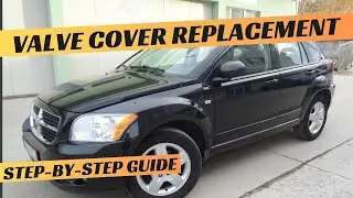 Dodge Caliber 2.0 CRD 16V Valve Cover / Rocker Cover Gasket replacement ECD BYL