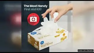 MED PRIDE Medical Vinyl Examination Gloves (Large, 100-Count) Latex & Rubber Free, Review