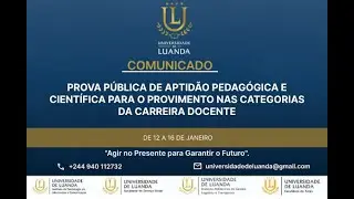 Continua&ccedil;&atilde;o da Prova P&uacute;blica de Dulc&iacute;nia Sim&otilde;es