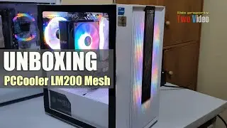 Pccooler LM200 White | Cheapest gaming pc case | Unboxing & Installing