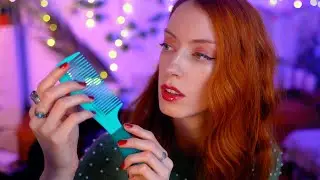 ASMR Delicate Tapping & Scratching With PURRING COMB 😸 Whispered