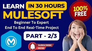 MuleSoft Full Course (30 Hours) – Beginner to Advanced | Complete Free Training Part-2