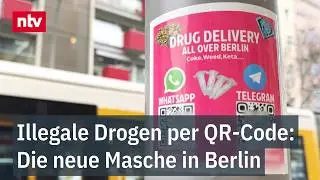 Offene QR-Codes in Berlin f&uuml;hren direkt zu Dealern - Warum die Polizei machtlos ist