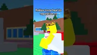 Roblox trying to fix its rep with the schelp situation #roblox #robloxshutdown