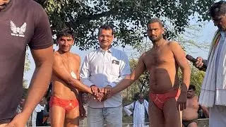 स्टील बॉडी पहलवान की कुश्ती,दिमान शत्रुघ्न सिंह विराट दंगल ग्राम मलहेटा 2026