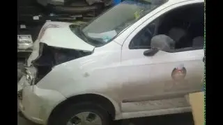 Chevrolet Spark - front damage repair