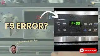 LG Oven F9 Error Won't Heat? DON'T Call Repair! (Save $340)