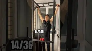 14/365 Подтягиваюсь каждый день  #спорт #workout#sports #motivation #fitness#calisthenics #мотивация