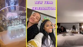 Toya Johnson and Husband Robert Rushing in 2024 with Love and New Year's Traditions! 🎉❤️
