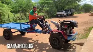 Motocultivador ( TRATORITO) com modificação!