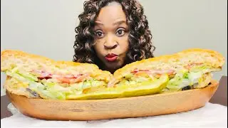 Mukbang 먹방 Schlotzsky's Lunch | #mukbang #deliciousfood 