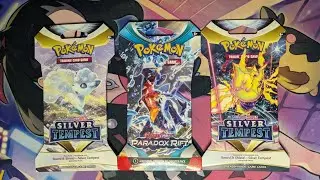 Pokemon 3 Blister Challenge Silver Tempest & Paradox Rift