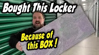 Bought this locker because of ONE BOX! Paid $510 at an abandoned storage auction. What's inside?