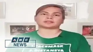 Davao City Mayor Sara Duterte urges supporters to back Pres. Duterte's VP bid | ANC