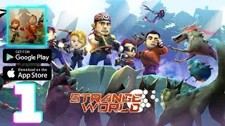 Strange World - RTS Survival Gameplay Walkthrough - Part 1 (iOS, Android)