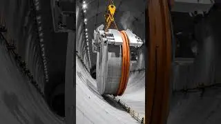 Underground Breakthrough: Channel Tunnel TBM Hooks (So Satisfying) #shorts #viral #trending