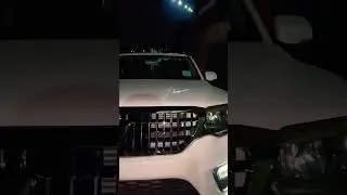 SCORPIO N Maybach grill installation #trending #grill #mahindrascorpion #automobile #maybach