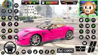 GTF5-Red Car Driving-V6 Game | SB4G V1092 | Monkey Gameplay