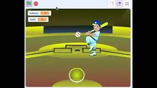 Pequeño motor de juego de Baseball (pelota) en Scratch