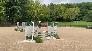 Chagrin Valley Farm Show 0.9-0.95 m class, OTTB Jumper
