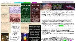 Universal Spiritual Laws:  The Spiritual Law of Miracles|Divine Alignment|F4YT